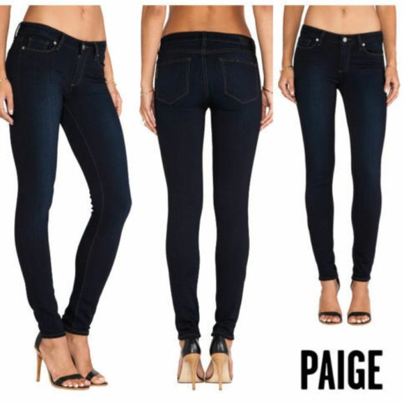 PAIGE Denim - PAIGE Skyline Skinny Jeans Mona Size 25